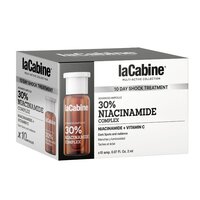 Fiole anti-pete pigmentare cu niacinamida si vitamina C Advanced 30% Niacinamide Complex, 10 x 2 ml, La Cabine