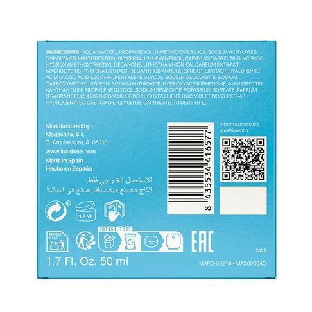 Gel crema hidratanta HydraNAD+, 50 ml, La Cabine 799644