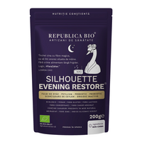 Pudra functionala ecologica fara gluten Silhouette Evening Restore, 200 g, Republica Bio