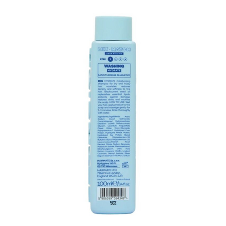 Sampon hidratant pentru par uscat Hydrate, 100 ml, Hairmate 799756