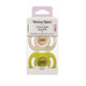 Suzete ortodontice UltraLight, Bej/Verde, 6-18 luni, 2 bucati, Tommee Tippee 799822