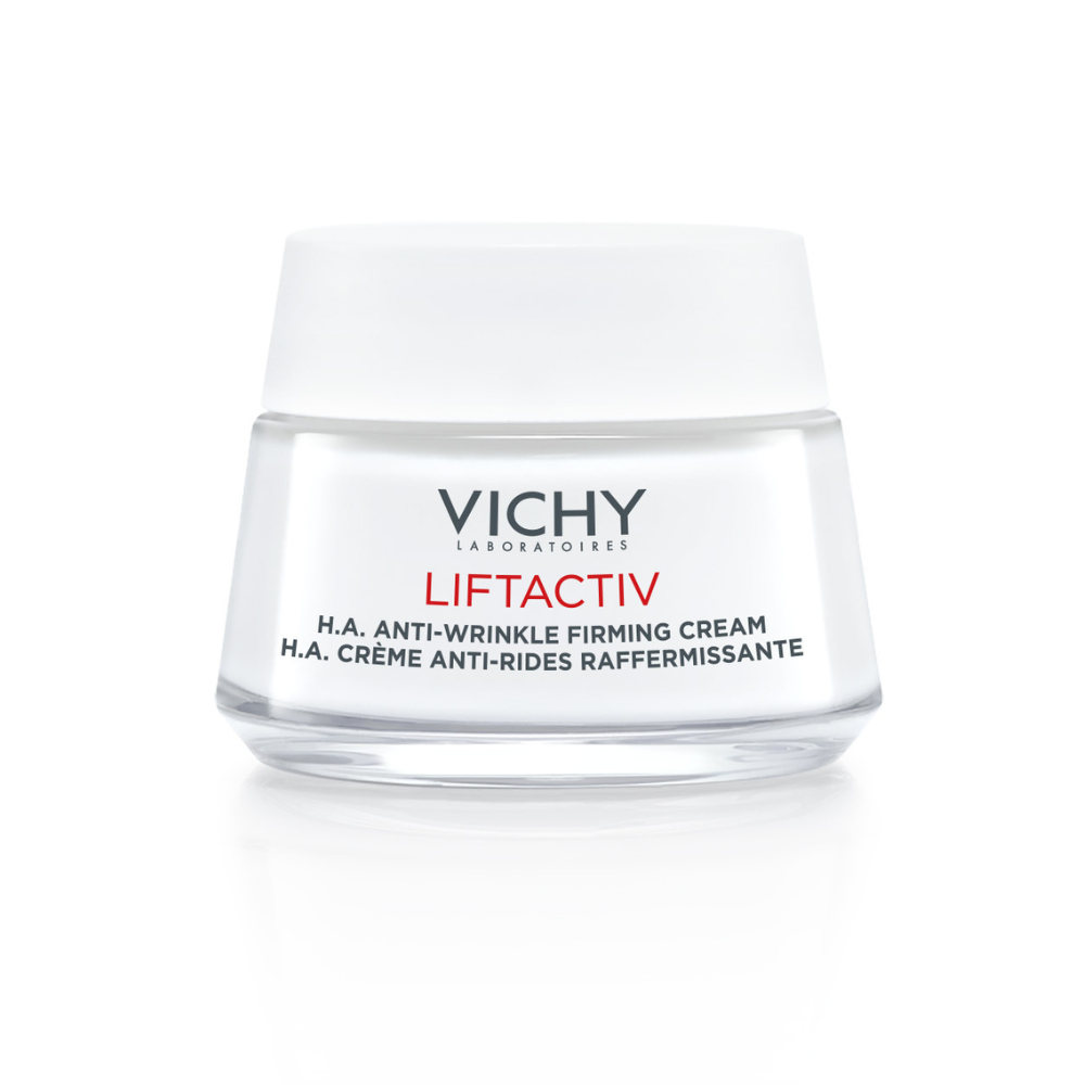 Crema de zi antirid si fermitate pentru ten uscat Liftactiv HA, 50 ml, Vichy