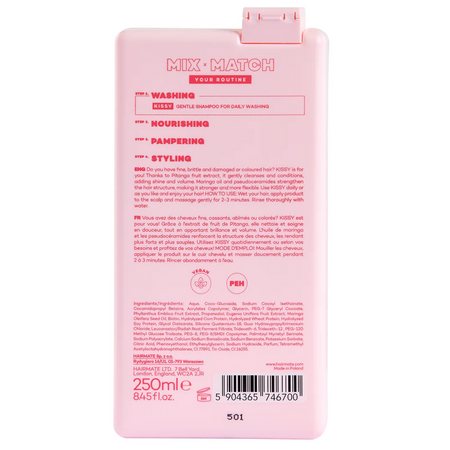 Sampon pentru par subtire si deteriorat Kissy, 250 ml, Hairmate 799896