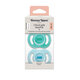 Suzete ortodontice UltraLight, Albastru/Verde, 0-6 luni, 2 bucati, Tommee Tippee 799901