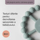 Set suzeta Ultra Light 0-6 luni + Suport pentru suzeta + Inel de dentitie 3 luni+, Roz, Tommee Tippee 799993
