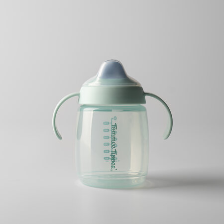 Cana de antrenament cu capac, Verde, +6 luni, 240 ml, Tommee Tippee 800308