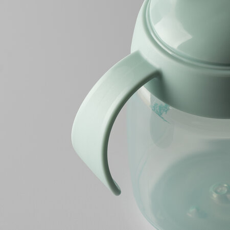 Cana de antrenament cu capac, Verde, +6 luni, 240 ml, Tommee Tippee 800311