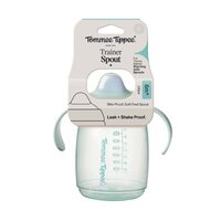 Cana de antrenament cu capac, Verde, +6 luni, 240 ml, Tommee Tippee