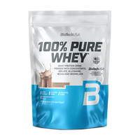 Shake proteic 100% Pure Whey, Cookies & Cream, 400 g, BioTechUSA