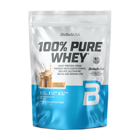 Shake proteic 100% Pure Whey, 400 g, BioTechUSA