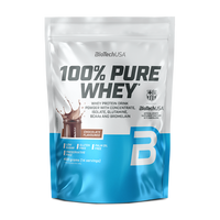 Shake proteic 100% Pure Whey, Chocolate, 400 g, BioTechUSA