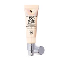Crema colorata iluminatoare cu SPF 40+ Nude Glow CC+, Fair Ivory, 32 ml, It Cosmetics