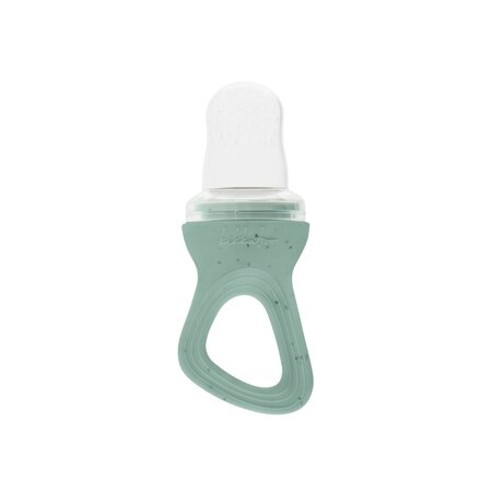 Dispozitiv din silicon pentru hranire Platinum, Sage Green, +6 luni, 1 bucata, Kikka Boo 800472