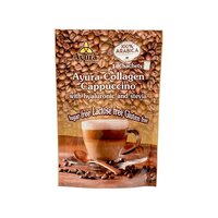 Cafea cu Colagen si Acid Hialuroinic Instant Coffee Mix, 15 plicuri x 15g, Ayura Herbal