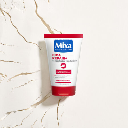 Crema de maini Cica Repair+, 50 ml, Mixa 800262