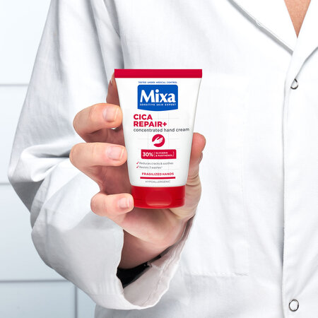Crema de maini Cica Repair+, 50 ml, Mixa 800264