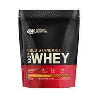 Pudra proteica din 100% Whey Gold Standard, Unt de arahide si Ciocolata, 480 g, Optimum Nutrition