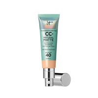 Crema coloranta matifianta pentru fata cu SPF 40+ CC, Light Medium, 32 ml, It Cosmetics