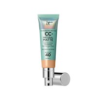 Crema coloranta matifianta pentru fata cu SPF 40+ CC+, Medium, 32 ml, It Cosmetics