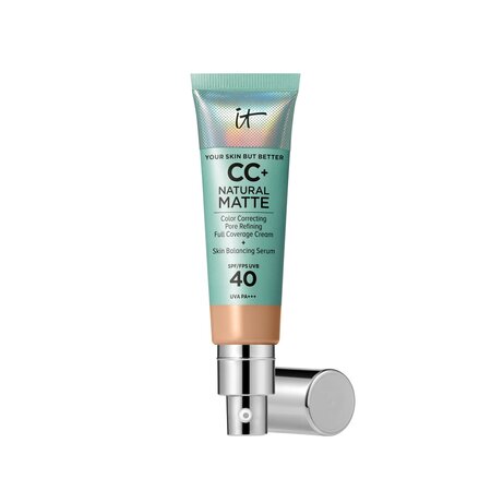 Crema coloranta matifianta pentru fata cu SPF 40+ CC, Neutral Medium, 32 ml, It Cosmetics