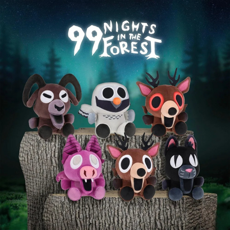 Jucarie de plus in cutie, diverse personaje, 99 Nights in the Forest 800415