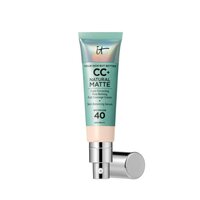 Crema coloranta matifianta pentru fata cu SPF 40+ CC+, Fair Porcelain, 32 ml, It Cosmetics