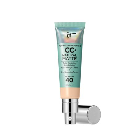 Crema coloranta matifianta pentru fata cu SPF 40+ CC+, Fair, 32 ml, It Cosmetics