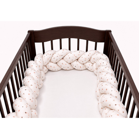 Protectie impletita pentru patut, 240 cm, Mc Ana