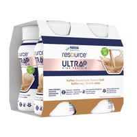 Resource High Protein Ultra+, Cafea, + 14 ani, 4 x 200 ml, Nestle