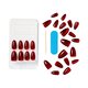 Unghii false Gel Fantasy Magnetic, BeatBelles, 28 bucati, Kiss 800568