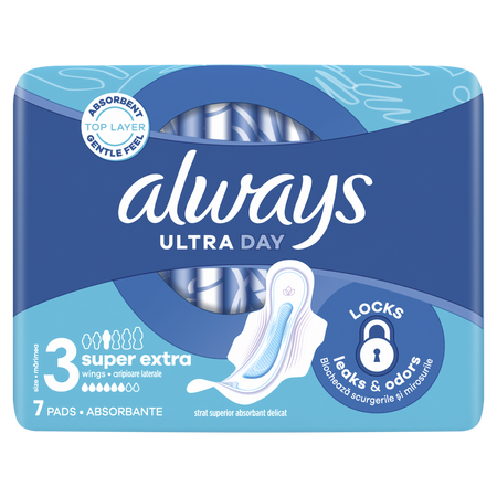 Absorbante Ultra Night, Marimea 3, 7 bucati, Always