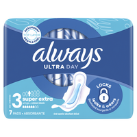 Absorbante Ultra Day, Marimea 3, 7 bucati, Always