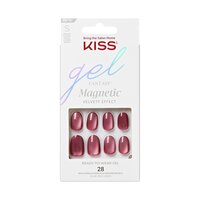 Unghii false Gel Fantasy Magnetic, Set Us Free, 28 bucati, Kiss