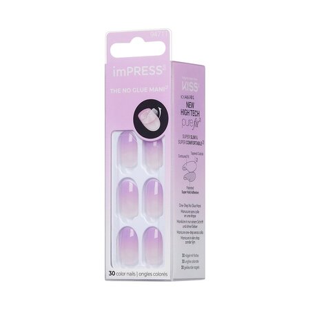 Unghii false imPRESS Color Nails, Take A Chance, 30 bucati, Kiss 800613
