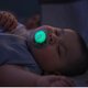 Set suzete fosforescente Ultra Soft Avent, Verde, 0-6 luni, SCF094/01, 2 bucati, Philips 800661