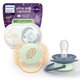Set suzete fosforescenta Ultra Soft Avent, 6-18 luni, SCF094/03, 2 bucati, Philips 801524