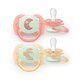 Set suzete fosforescente Ultra Soft Avent, 0-6 luni, SCF094/02, 2 bucati, Philips 801533