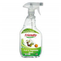 Spray pentru spalarea fructelor si legumelor, 650 ml, Friendly Organic