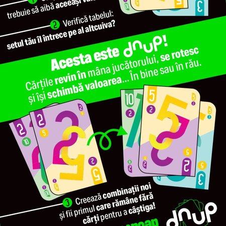 Joc de societate in limba romana Dnup, 8 ani+, Asmodee 800772