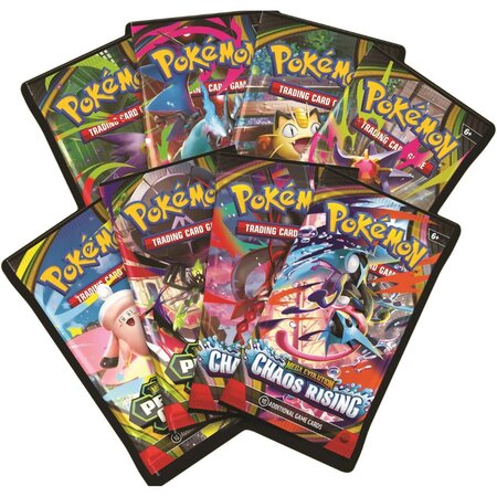 Set premium Pokemon TCG cu Mega Greninja ex si pachete booster, 6 ani+, Pokemon 800824