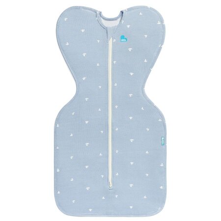Sac de dormit pentru infasat bebelusi Swaddle Up, Marimea S, 1 TOG, Blue, 1 bucata, Love to Dream