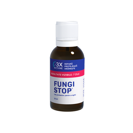 Lac protector pentru unghii FungiStop, 10 ml, Fiterman Pharma 800847