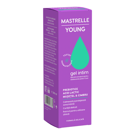 Gel intim Mastrelle Young, 200 ml, Fiterman Pharma
