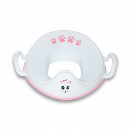 Reductor toaleta pentru copii My Little Trainer Sea, Cat, My Carry Potty