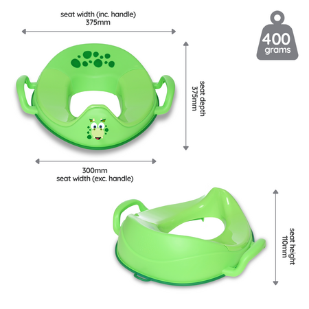 Reductor toaleta pentru copii My Little Trainer Sea, Dinosaur, My Carry Potty 800874