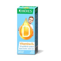 Vitamina D3 picaturi, 10 ml, Beres