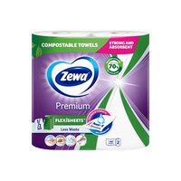 Prosop de hartie Premium, 2 role x 70 foi, Zewa