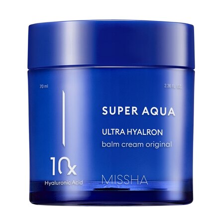 Crema tip balsam pentru fata cu acid hialuronic Super Aqua, 70 ml, Missha