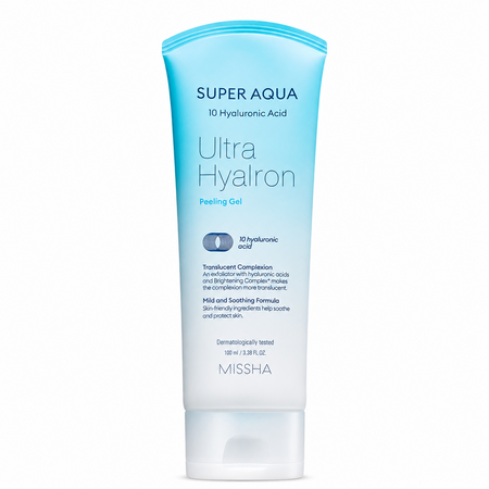 Gel Exfoliant hidratant Super Aqua, 100 ml, Missha