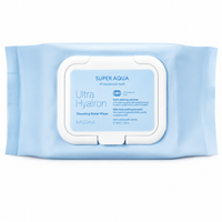 Servetele demachiante cu Acid Hialuronic Super Aqua, 30 bucati, Missha